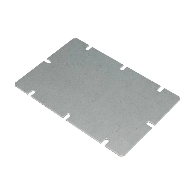 Fibox MIV 150 Mounting Plate, Steel, Smoked Grey, 98mm Width, 148mm Length, for MNX Series