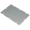 Fibox MIV 150 Mounting Plate, Steel, Smoked Grey, 98mm Width, 148mm Length, for MNX Series
