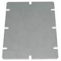 Fibox MIV 150 Mounting Plate, Steel, Smoked Grey, 98mm Width, 148mm Length, for MNX Series