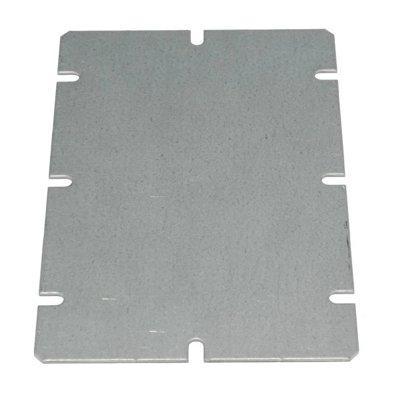 Fibox MIV 150 Mounting Plate, Steel, Smoked Grey, 98mm Width, 148mm Length, for MNX Series