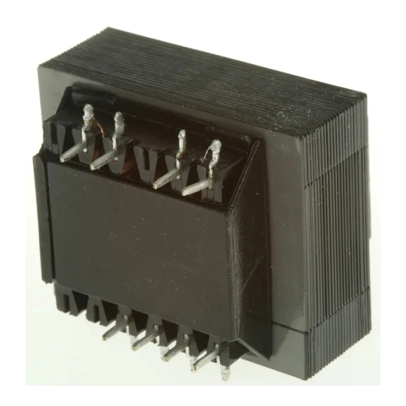 RS PRO PCB Transformer 2 Output 5 to 24 V AC, Through Hole, 12 VA, Dual Secondary, 230 V AC Primary, 43×45×30.41 mm 504-515