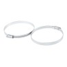 HI-GRIP Stainless Steel Worm Drive Hose Clip, Slotted Hex, 70 mm Max ID, HGS70BP