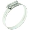 HI-GRIP Steel Worm Drive Hose Clip, 70 mm Max ID, Slotted Hex Head, Zinc Plated, HGZ70BP