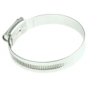 HI-GRIP Steel Worm Drive Hose Clip, 70 mm Max ID, Slotted Hex Head, Zinc Plated, HGZ70BP