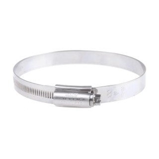 HI-GRIP Stainless Steel Worm Drive Hose Clip, Slotted Hex Head, 80–100 mm ID, Zinc Plated, HGS100BP