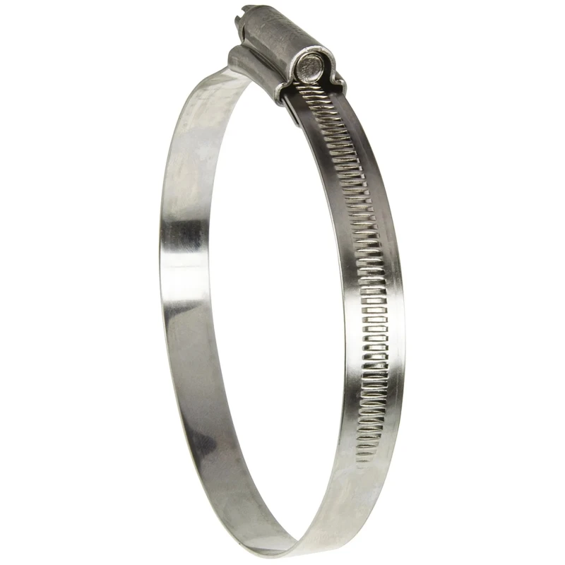 HI-GRIP Stainless Steel Worm Drive Hose Clip, Slotted Hex Head, 80–100 mm ID, Zinc Plated, HGS100BP