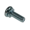 RS PRO Bright Zinc Steel Pan Head Sems Screw, 16mm M4, Spring Washer, Pozidriv, BS 4183/DIN 127B 279-199