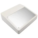 OKW DeskCase 190 Series White Grey ABS Desktop Enclosure 228 x 216 x 76 mm IP40 A9084165+A9184001