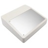 OKW DeskCase 190 Series White Grey ABS Desktop Enclosure 228 x 216 x 76 mm IP40 A9084165+A9184001