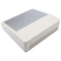 OKW DeskCase 190 Series White Grey ABS Desktop Enclosure 228 x 216 x 76 mm IP40 A9084165+A9184001