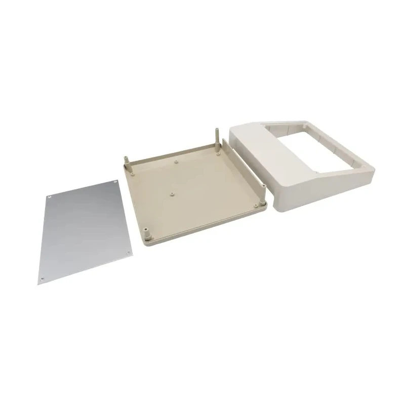 OKW DeskCase 190 Series White Grey ABS Desktop Enclosure 228 x 216 x 76 mm IP40 A9084165+A9184001