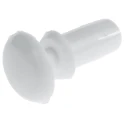 Essentra Nylon Snap Rivet 4 mm, Snap Type, 9 mm Length, SR-4080W