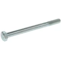 RS PRO Bright Zinc Plated Steel Hex Bolt M8 x 100 mm DIN 931 High Tensile Grade 304 279-672