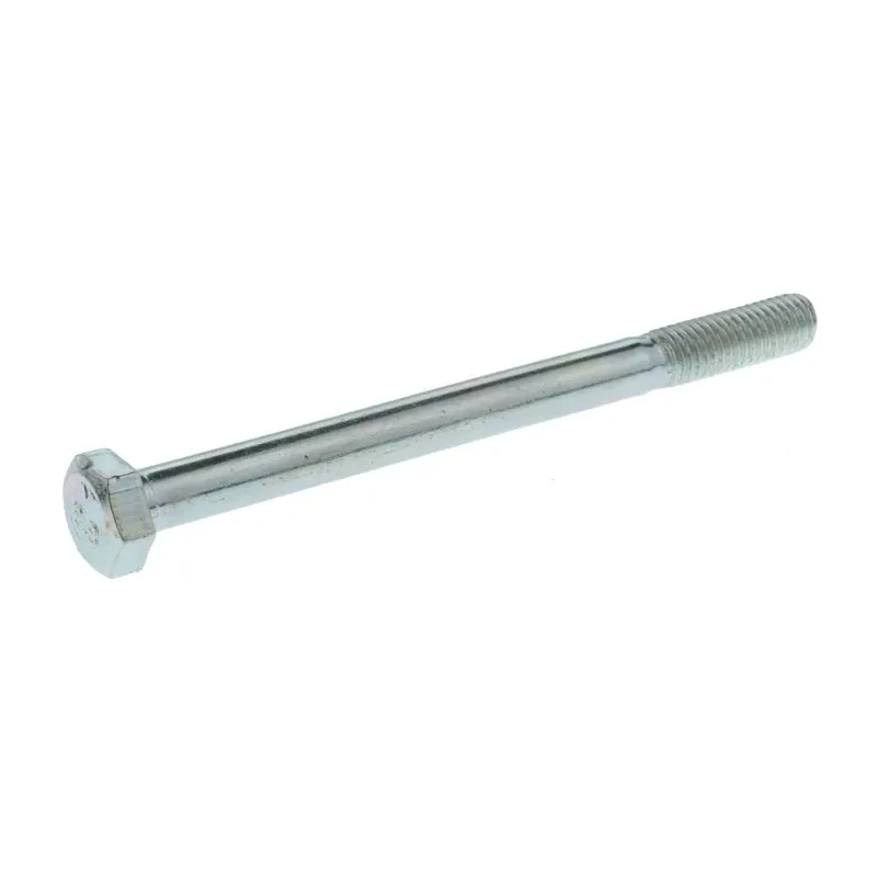 RS PRO Bright Zinc Plated Steel Hex Bolt M8 x 100 mm DIN 931 High Tensile Grade 304 279-672