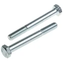 RS PRO Bright Zinc Plated Steel Hex Bolt M8 x 70 mm Grade 8.8 DIN 931 279-638