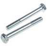 RS PRO Bright Zinc Plated Steel Hex Bolt M8 x 70 mm Grade 8.8 DIN 931 279-638