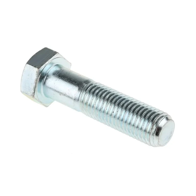 RS PRO Bright Zinc Plated Steel Hex Bolt M20 x 80 mm High Tensile DIN 931 279-997