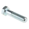RS PRO Bright Zinc Plated Steel Hex Bolt M20 x 80 mm High Tensile DIN 931 279-997