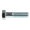 RS PRO Bright Zinc Plated Steel Hex Bolt M20 x 80 mm High Tensile DIN 931 279-997