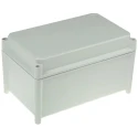 RS PRO Mureva BOX Series Grey Lid Fibreglass Enclosure IP67 IK10 175mm x 185mm x 300mm 508-009