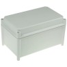 RS PRO Mureva BOX Series Grey Lid Fibreglass Enclosure IP67 IK10 175mm x 185mm x 300mm 508-009