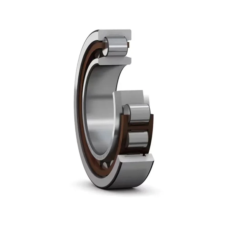 SKF Cylindrical Roller Bearing, 35mm ID, 72mm OD, Non-Metallic Cage, NU 207 ECP
