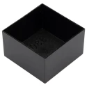 CamdenBoss Lid Black ABS Potting Box 50mm x 30mm x 50mm, IP30/IP40, PCB Mount, UL94-V0, RTM108-BLK