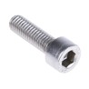 RS PRO Plain Stainless Steel Hex Socket Cap Screw M6 x 20 mm DIN 912 281-120