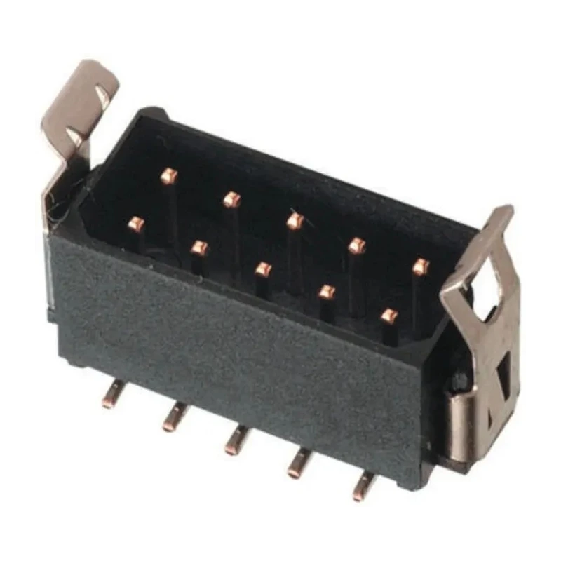 HARWIN Datamate L-Tek Series PCB Header, Right Angle Surface Mount, 8 Contacts, 2 mm Pitch, 2 Row, Shrouded, 3A M80-8280842