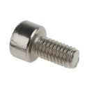 RS PRO Plain Stainless Steel Hex Socket Cap Screw M4 x 8 mm, A2 Grade, DIN 912, Model 281-029