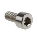 RS PRO Plain Stainless Steel Hex Socket Cap Screw M4 x 8 mm, A2 Grade, DIN 912, Model 281-029