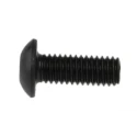 RS PRO Bright Zinc Steel Hex Socket Button Screw, M3 × 8 mm, Hex Socket, Grade 10.9, ISO 7380, 281-186