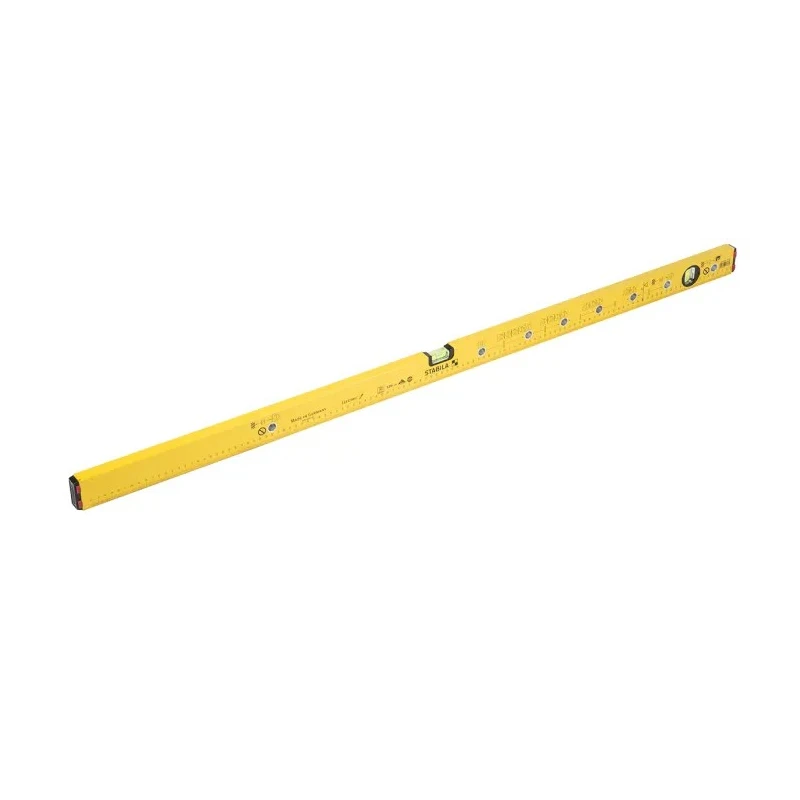 Stabila Spirit Level Aluminium 1.2 m ±0.5 mm/m Horizontal & Vertical Vials 16136