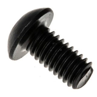 RS PRO Black Steel Hex Socket Cap Screw M4 x 8 mm ISO 7380 Grade 10.9 281-215
