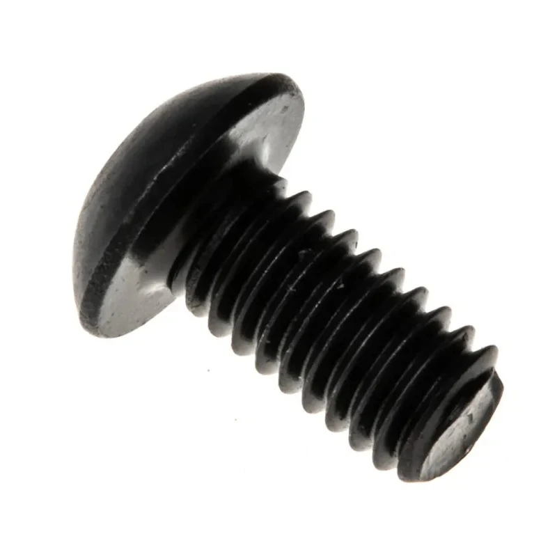 RS PRO Black Steel Hex Socket Cap Screw M4 x 8 mm ISO 7380 Grade 10.9 281-215