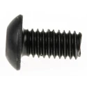 RS PRO Black Steel Hex Socket Cap Screw M4 x 8 mm ISO 7380 Grade 10.9 281-215