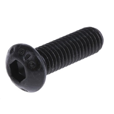 RS PRO Bright Zinc Steel Hex Socket Cap Screw, Hex Socket, M6 x 20 mm, Grade 10.9 281-316