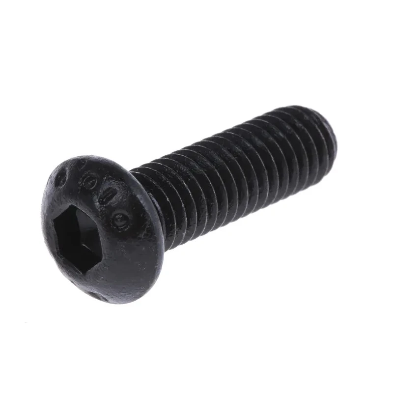 RS PRO Bright Zinc Steel Hex Socket Cap Screw, Hex Socket, M6 x 20 mm, Grade 10.9 281-316