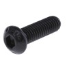 RS PRO Bright Zinc Steel Hex Socket Cap Screw, Hex Socket, M6 x 20 mm, Grade 10.9 281-316