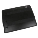RS PRO Plastic Tool Case, 118 mm Height, 412 mm Length, 311 mm Width, Black, 4 Compartments, Keyed Latch, 515-697
