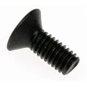 RS PRO Plain Steel Hex Socket Countersunk Screw M4 x 10 mm DIN 7991 Grade 10.9 281-423