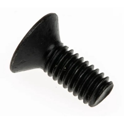 RS PRO Plain Steel Hex Socket Countersunk Screw M4 x 10 mm DIN 7991 Grade 10.9 281-423
