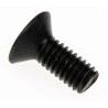 RS PRO Plain Steel Hex Socket Countersunk Screw M4 x 10 mm DIN 7991 Grade 10.9 281-423