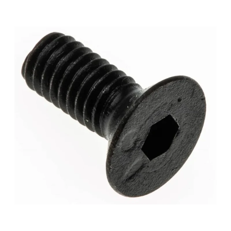 RS PRO Plain Steel Hex Socket Countersunk Screw M4 x 10 mm DIN 7991 Grade 10.9 281-423