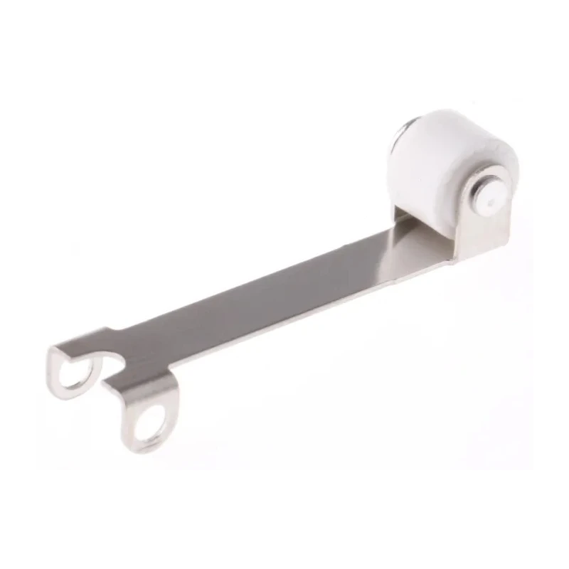ZF Microswitch Actuator Roller Lever, Plastic, Black, For Use With DC (LC) Series 714-0261