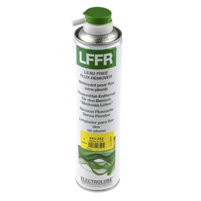 Electrolube Flux Remover Spray, Lead-Free, 400ml Aerosol, Rapid Drying, LFFR400DB