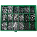 RS PRO Stainless Steel 3168 Piece Pozidriv Drive Machine Screw and Bolt Kit 281-984