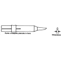 Antex Electronics 0.5 mm Straight Conical Soldering Iron Tip for Antex CS/TCS Series B110530