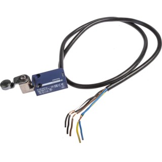 Telemecanique Sensors OsiSense XC Series Roller Lever Limit Switch, 1 NO/1 NC, IP68, IP67, IP66, Zinc Alloy XCMD2116L1