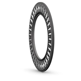 SKF Needle Roller Thrust Bearing 17mm ID, 30mm OD, Sheet Steel Cage, Carbon Chromium Steel, AXK 1730